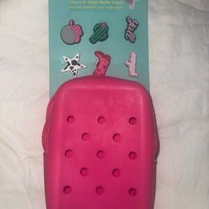 Pink Water Bottle Pouch